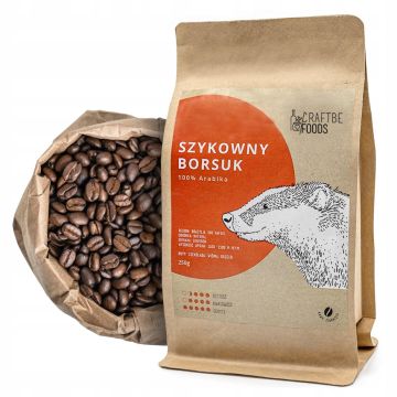 Kawa Ziarnista - Szykowny Borsuk - 250g