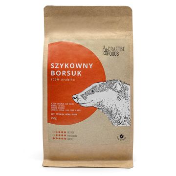 Kawa Ziarnista - Borsuk + Bóbr + Żubr - Zestaw 3x250g