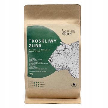 Kawa Ziarnista - Borsuk + Żubr + Łoś - Zestaw 3x250g