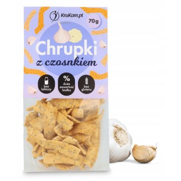 Krukam Chrupki z Czosnkiem 70g