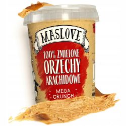 Masło orzechowe orzechy arachidowe crunchy