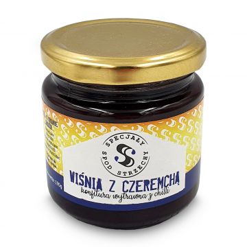 Konfitura - Wiśnia z Czeremchą - 190g