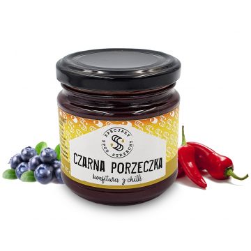 Konfitura - Czarna Porzeczka z Chilli - 215g