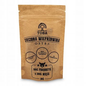 Suszona Wieprzowina - Ostra - 30g