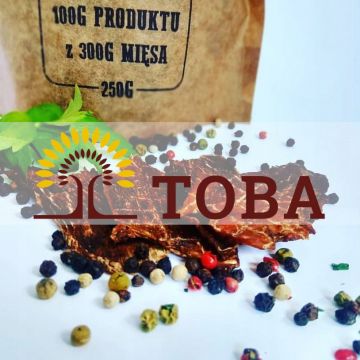 Toba Suszona Wieprzowina Habanero & Naga Jolokia 30g