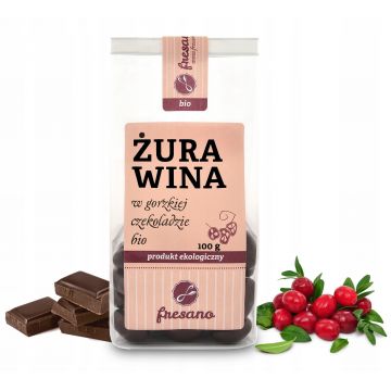 Żurawina - w Gorzkiej Czekoladzie - 100g