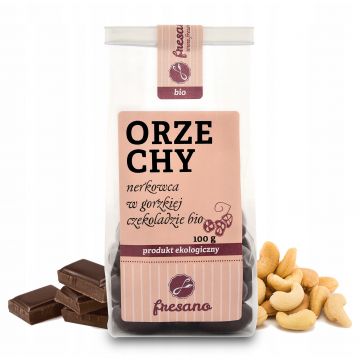 Fresano Orzechy Nerkowca w Gorzkiej Czekoladzie 100g