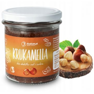 Krukam Pasta Orzechowa Krukamella 300g