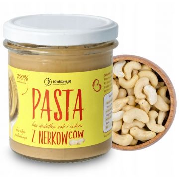 Krukam Pasta z Orzechów Nerkowca 300g