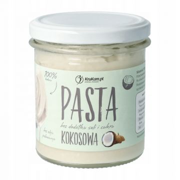 Krukam Pasta Kokosowa Słodzona 300g