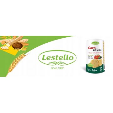 Lestello Wafle z Kukurydzy Bezglutenowe 130g