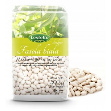 Lestello Fasola Biała Drobna 500g