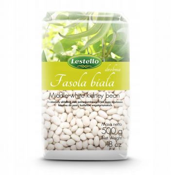 Lestello Fasola Biała Drobna 500g