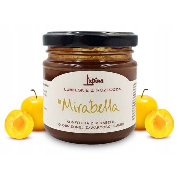 Łupina Konfitura z Mirabelki 190g