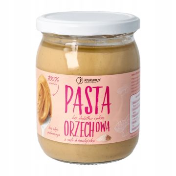 Krukam Pasta Orzechowa z Solą Himalajską 500g