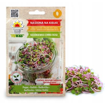 Toraf Nasiona Na Kiełki Rzodkiewka China Rose 10g