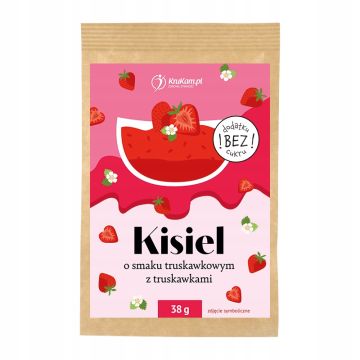 Krukam Kisiel Truskawkowy 38g