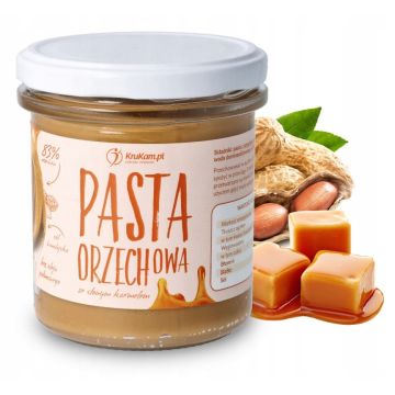 Krukam Pasta Orzechowa Ze Słonym Karmelem 300g