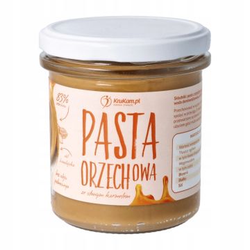 Krukam Pasta Orzechowa Ze Słonym Karmelem 300g