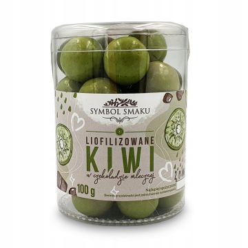 Symbol Smaku Kiwi Liofilizowane w Czekoladzie 100g