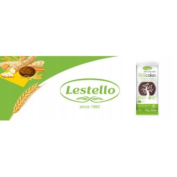 Lestello Wafle Ryżowe w Czekoladzie Bio 72g