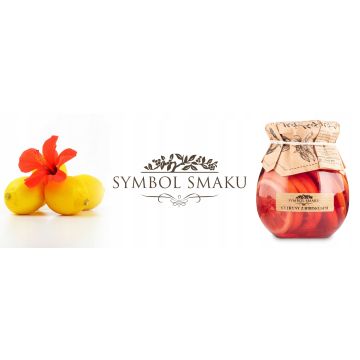 Symbol Smaku Cytryny w Syropie z Hibiskusem 260g