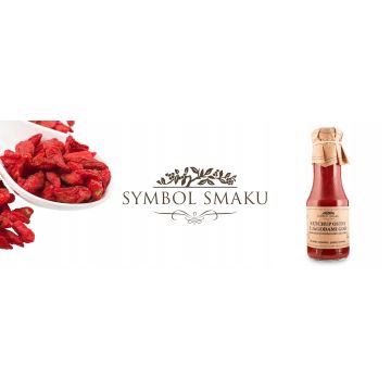 Symbol Smaku Ketchup Ostry z Jagodami Goji 300g