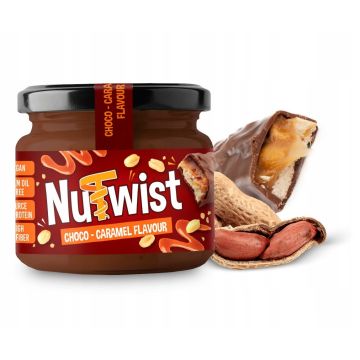 Nutura Krem Orzechowy Nutwist Choco-Caramel 250g