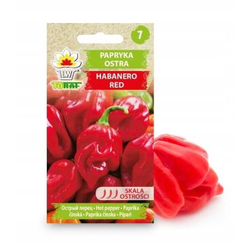 Toraf Nasiona Papryka Ostra Habanero Red 0,2g