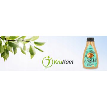 Krukam Pasta Orzechowa 100% w Butelce 400g