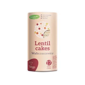 Lestello - Wafle z Soczewicy Bezglutenowe 130g