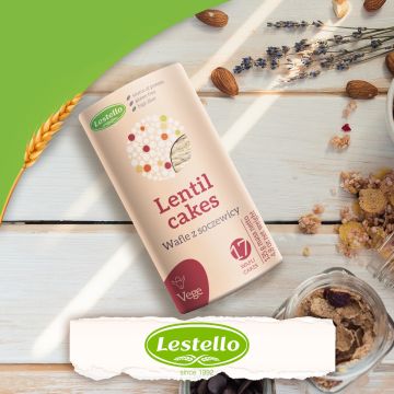 Lestello - Wafle z Soczewicy Bezglutenowe 130g