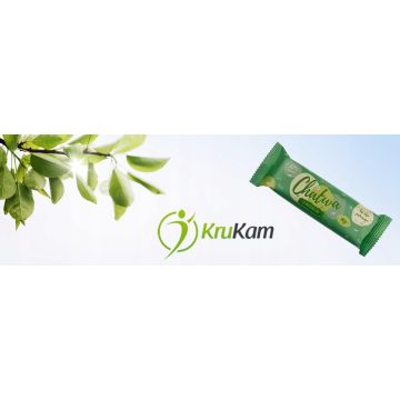 Krukam Baton Chałwowy z Pistacjami 40g