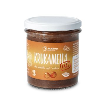 Krukam Pasta Orzechowa Krukamella Lajt 300g