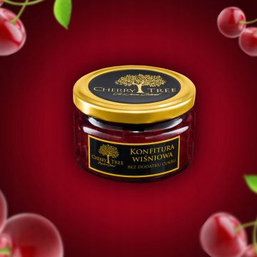 Cherry Tree Konfitura Wiśniowa Bez Cukru 235g