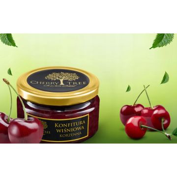 Cherry Tree Konfitura Wiśniowa Korzenna 235g