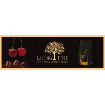 Cherry Tree Kawa Mielona z Aromatem Wiśni 200g