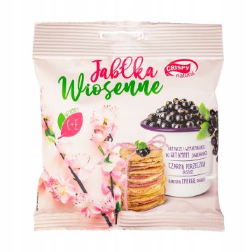 Crispy Natural Jabłka Suszone Wiosenne 18g