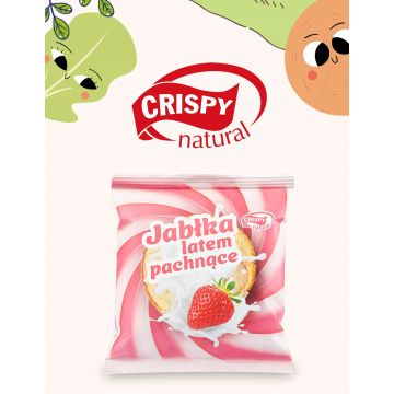 Crispy Natural Jabłka Latem Pachnące 18g