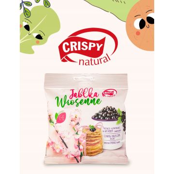 Crispy Natural Jabłka Suszone Wiosenne 18g