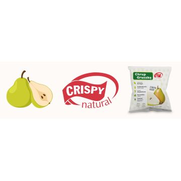 Crispy Natural Chipsy Suszone z Gruszki 18g