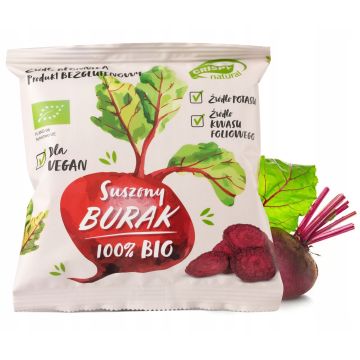 Crispy Natural Suszone Buraki Bio 15g