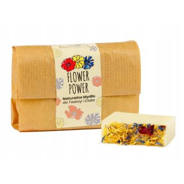 Słomiana Pracownia Mydło Flower Power 100g