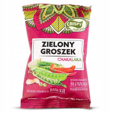 Crispy Natural Suszony Groszek Chakalaka 25g