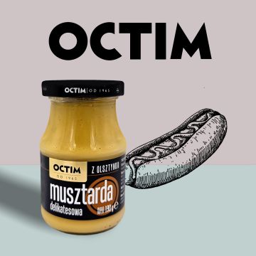 Octim Musztarda Delikatesowa 190g