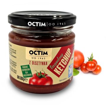 Octim Ketchup Łagodny 180g