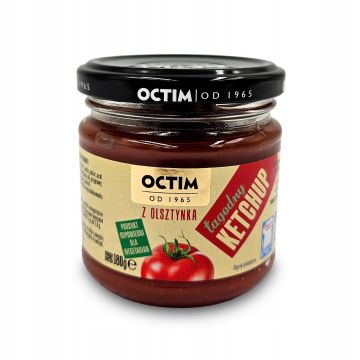 Octim Ketchup Łagodny 180g