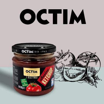 Octim Ketchup Pikantny 180g