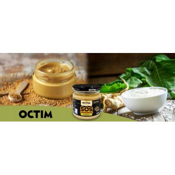 Octim Sos Musztardowy Chrzanowy 180g