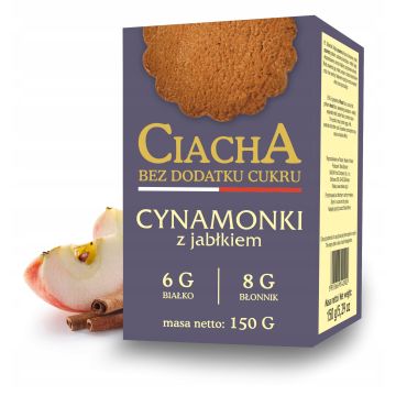 Malwa Ciacha Cynamonki z Jabłkiem 150g